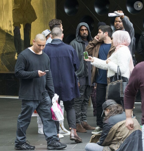 Kanye West à Sydney, le 12 septembre 2014.