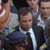 Oscar Pistorius à la sortie de la North Gauteng High Court de Pretoria le 12 septembre 2014