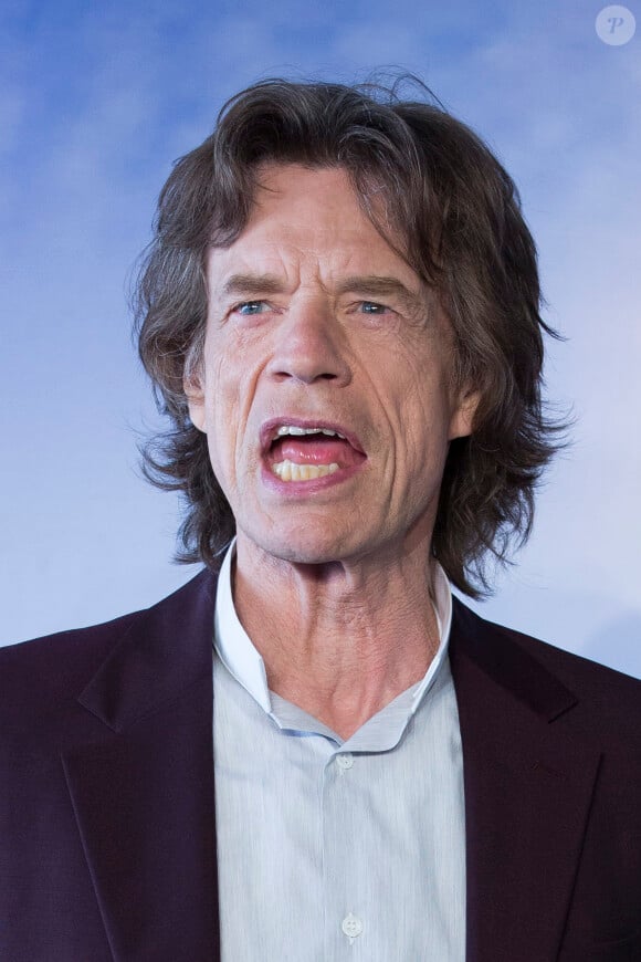 Mick Jagger - Photocall du film "Get On Up" lors du 40ème festival du cinéma américain de Deauville, le 12 septembre 2014.