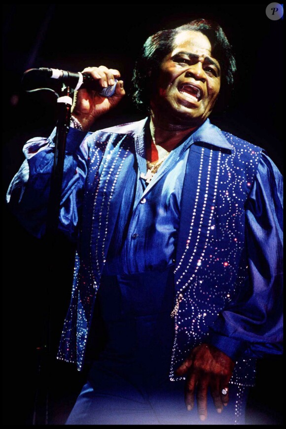 James Brown en concert à Chelmsford en 1999. 