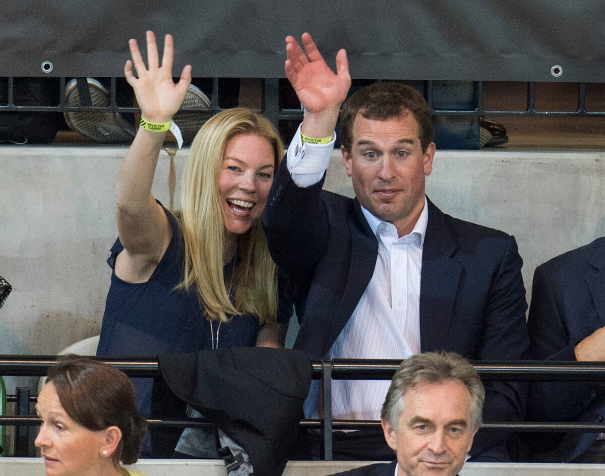 Photo Peter et Autumn Phillips ont regardé avec plaisir le prince