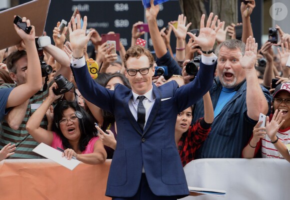 Benedict Cumberbatch à la première de The Imitation Game au Toronto International Film Festival, le 9 septembre 2014.