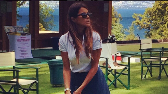 Karine Ferri : Golfeuse sexy et épanouie pour l'Evian Championship !
