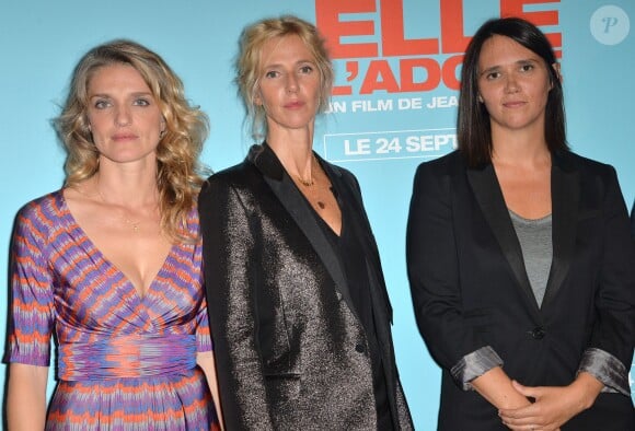 Olivia Côte, Sandrine Kiberlain, Jeanne Herry - Avant-première du film "Elle l'adore" au cinéma UGC Normandie à Paris, le 15 septembre 2014