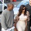 Kim Kardashian et Kanye West font du shopping à Sydney, le 13 septembre 2014.