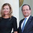  Fran&ccedil;ois Hollande et Val&eacute;rie Trierweiler lors d'un d&icirc;ner officiel &agrave; l'Elys&eacute;e &agrave; Paris le 3 septembre 2013 