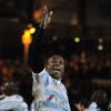 Sireli Bobo après la victoire du Racing Métro 92 sur Toulon au stade Yves du Manoir de Colombes, le 6 décembre 2009