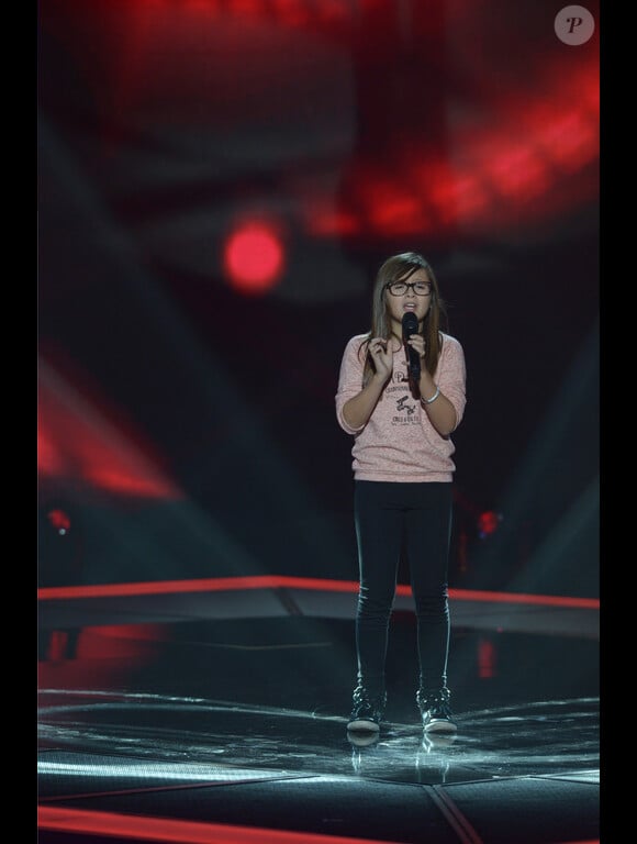 Mélina, finaliste de The Voice Kids.