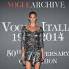 Bar Refaeli - Photocall de la soirée "Vogue 50 Archive" à Milan. Le 21 septembre 2014 