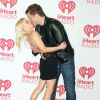 Anna Faris, Chris Pratt, in love, à la soirée "iHeartRadio" au festival de la musique à Las Vegas, le 21 septembre 2014.