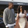 Kanye West et Kim Kardashian à Sydney, le 14 septembre 2014.