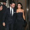 Eva Longoria et son chéri José Antonio Baston sortent de l'hôtel Ritz Carlton à New York, le 23 septembre 2014.