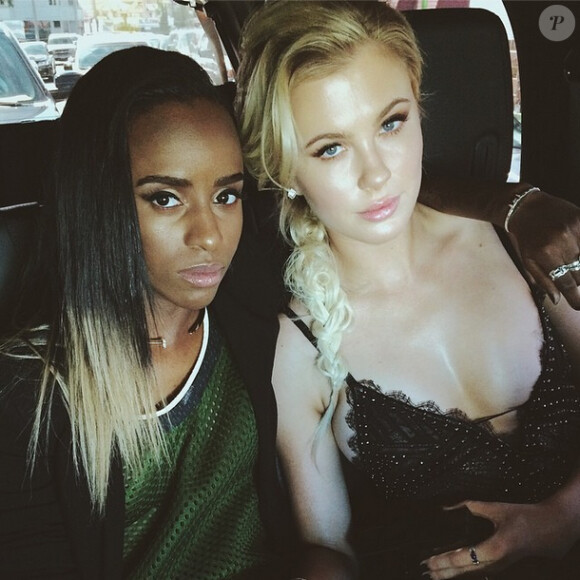 Angel Haze et Ireland Baldwin, photo publiée sur le compte Instagram de Angel Haze le 28 août 2014