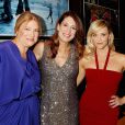 Bruna Papandrea, Gillian Flynn, Reese Witherspoon - Avant-première mondiale de Gone Girl à New York, le 26 septembre 2014