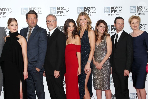 Avant-première mondiale de Gone Girl à New York, le 26 septembre 2014