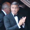 George Clooney, presque prêt.  Mariage de George Clooney et Amal Alamuddin à l'Aman Canal Grande Venice à Venise, le 27 septembre 2014. 