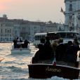  L'Amore, le bateau-taxi attitré de George Clooney. Mariage de George Clooney et Amal Alamuddin à l'Aman Canal Grande Venice à Venise, le 27 septembre 2014. 