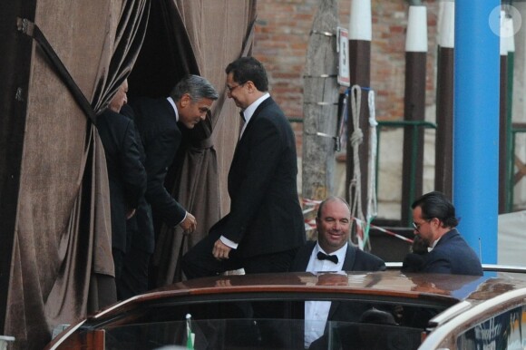 Mariage de George Clooney et Amal Alamuddin à l'Aman Canal Grande Venice à Venise, le 27 septembre 2014.