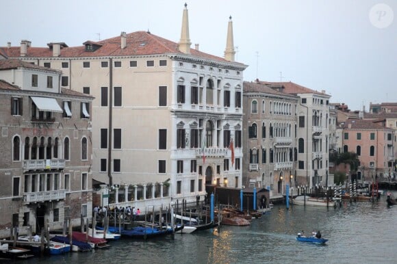 Vue de l'Hôtel Aman. Mariage de George Clooney et Amal Alamuddin à l'Aman Canal Grande Venice à Venise, le 27 septembre 2014.