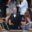 Bill Murray part du Cipriani.  Mariage de George Clooney et Amal Alamuddin à l'Aman Canal Grande Venice à Venise, le 27 septembre 2014. 