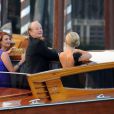 Bill Murray part du Cipriani.  Mariage de George Clooney et Amal Alamuddin à l'Aman Canal Grande Venice à Venise, le 27 septembre 2014. 