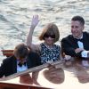 Anna Wintour. Mariage de George Clooney et Amal Alamuddin, célébré à l'Aman Canal Grande Venice à Venise, le 27 septembre 2014.