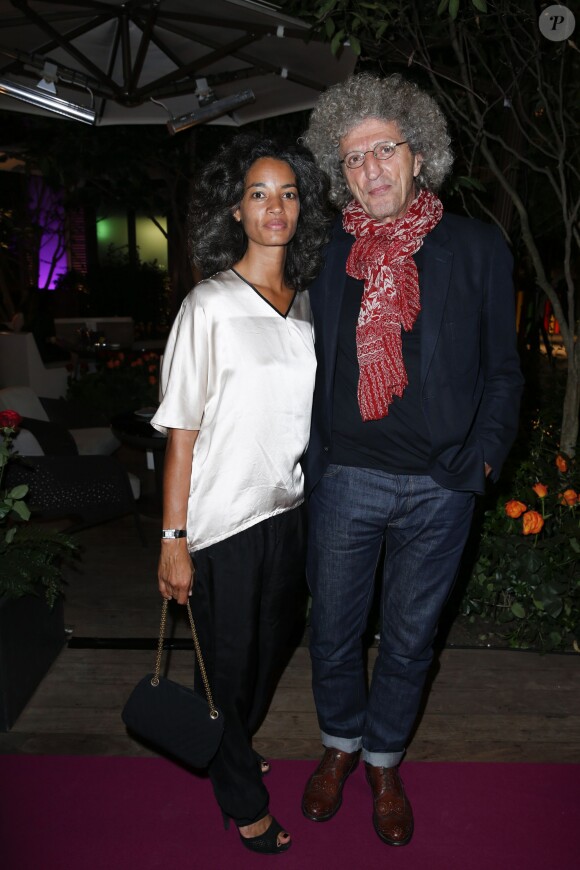 Elie Chouraqui et sa femme Isabel Sulpicy assistent à la soirée J'aime la Mode organisée par l'ESMOD Paris au Mandarin Oriental. Paris, le 29 septembre 2014.