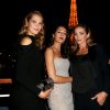 Camille Lou, Sofia Essaïdi et Claire Keim - Soirée de lancement de l'album "Forever Gentlemen Vol.2" à bord d'une péniche au pied de la Tour Eiffel à Paris, le 1er octobre 2014.01/10/2014 - Paris