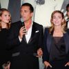 Camille Lou, Dany Brillant, Claire Keim, Vincent Niclo et Sinclair lors de la soirée de lancement de Gentlemen Forever Vol.2, le 1er octobre 2014 à Paris sur une péniche.