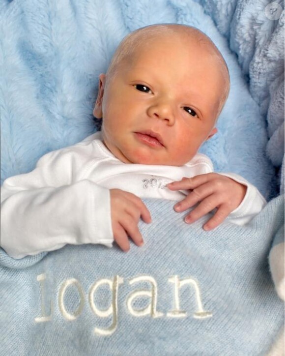 Ryan Murphy a posté une photo de son fils Logan, âgé d'une semaine, sur Twitter, le 1er janvier 2013.