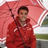 Jules Bianchi avant le Grand Prix du Japon à Suzuka le 5 octobre 2014