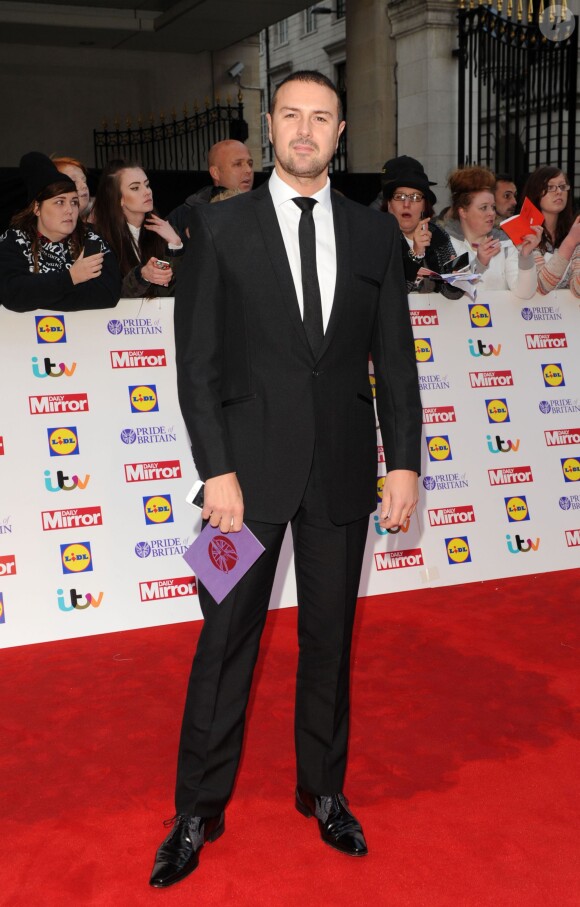 Paddy McGuinness lors de la soirée de remise des prix "Pride of Britain Awards 2014" à Londres, le 6 octobre 2014.