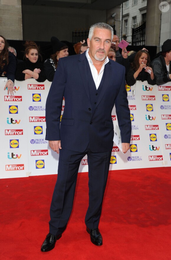 Paul Hollywood lors de la soirée de remise des prix "Pride of Britain Awards 2014" à Londres, le 6 octobre 2014.