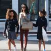 Exclusif - Kimora Lee Simmons et ses filles font du shopping à Beverly Hills, le 5 février 2014.