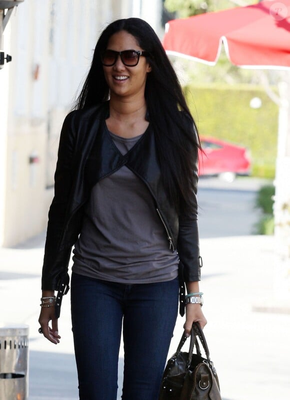 Exclusif - Kimora Lee Simmons dans les rues de Los Angeles, le 25 mars 2011.