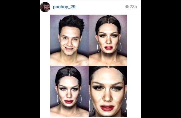 Paolo Ballesteros, animateur philippin, se maquille en star et fait le buzz sur Instagram. Ici le présentateur est transformé en Jessie J.