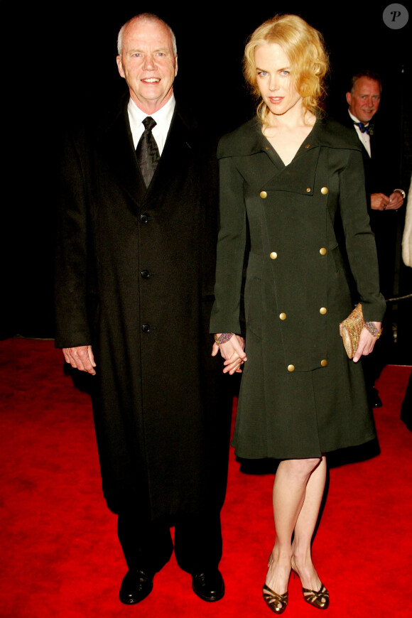 Nicole Kidman et son père Anthony Kidman aux Palm Springs International Film Festival Awards, le 8 janvier 2005.