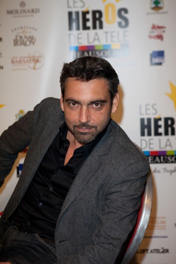 Arnaud Giovaninetti - 3ème festival "Les Heros de la Tele" à Beausoleil le 11 octobre 2014.