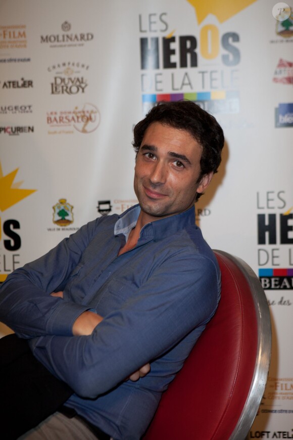 Jean-Baptiste Martin - 3ème festival "Les Heros de la Tele" à Beausoleil le 11 octobre 2014.