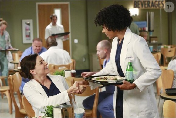 Caterina Scorsone et Kelly McCreary dans "Grey's Anatomy"