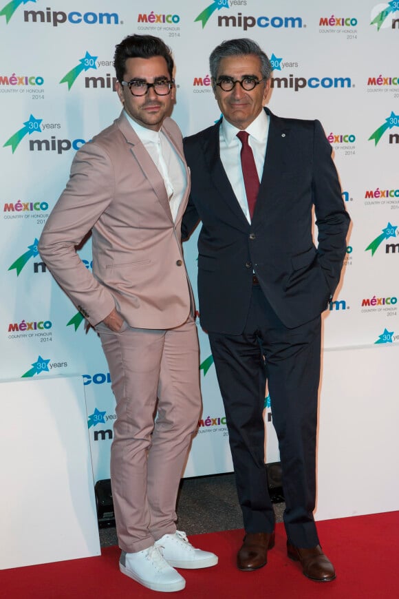 Eugene Levy, Dan Levy - Soirée pour le MIPCOM 2014 à l'Hôtel Martinez à Cannes, le 13 octobre 2014