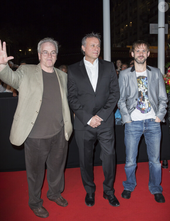 Bobby Moresco, Michael Nyqvist, Dominic Monaghan - Soirée pour le MIPCOM 2014 à l'Hôtel Martinez à Cannes, le 13 octobre 2014