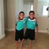Les jumeaux de Matt Barnes, Isaiah Michael et Carter Kelly, photo publiée sur le compte Instagram de Matt Barnes, le 13 septembre 2014