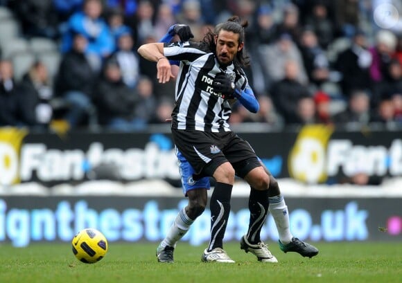 Jonas Gutierrez à Newcastle, le 28 novembre 2010