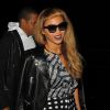 Beyoncé Knowles et Jay Z vont dîner un restaurant et se rendent dans une galerie d'art à Londres le 15 octobre 2014.