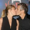 Nagui et sa femme Mélanie Page - Générale de la comédie musicale Le Bal des Vampires, au théâtre Mogador à Paris, le 16 octobre 2014