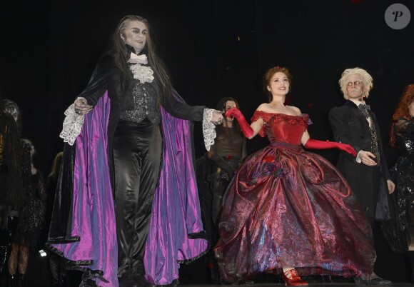 Rafaelle Cohen - Générale de la comédie musicale Le Bal des Vampires, au théâtre Mogador à Paris, le 16 octobre 2014
