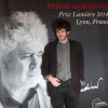 Félix Moati - Photocall à l'occasion de l'hommage à Pedro Almodovar qui reçoit le Prix Lumière 2014 à Lyon le 17 octobre 2014