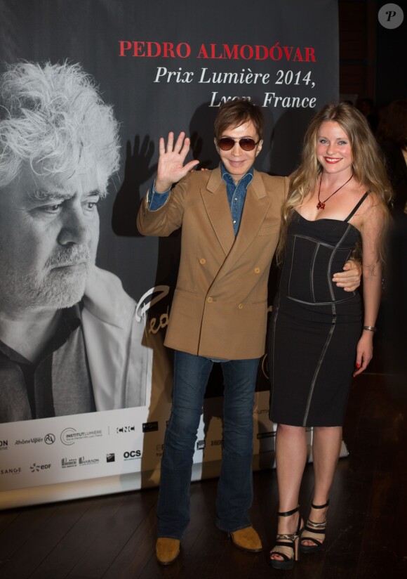 Michael Cimino - Photocall à l'occasion de l'hommage à Pedro Almodovar qui reçoit le Prix Lumière 2014 à Lyon le 17 octobre 2014
