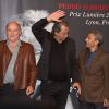 Jean-François Stevenin, Tony Gatlif et Rachid Bouchareb - Photocall à l'occasion de l'hommage à Pedro Almodovar qui reçoit le Prix Lumière 2014 à Lyon le 17 octobre 2014
